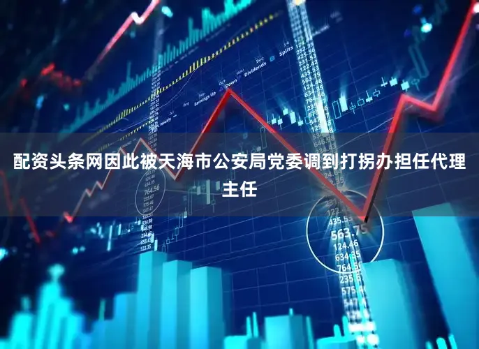 配资头条网因此被天海市公安局党委调到打拐办担任代理主任
