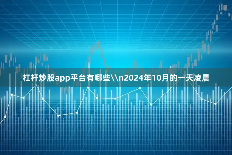 杠杆炒股app平台有哪些\n2024年10月的一天凌晨
